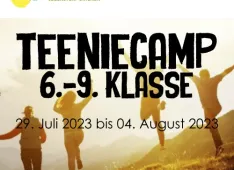Flyer Teenie-Camp 2023: Teenie-Camp 2023 (Foto: Aliena Kurz)