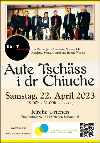 Flyer Konzert 22. April 2023 A4 (Foto: Rita T. and Friends)