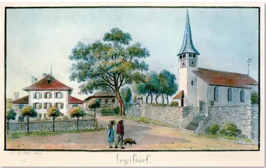 Kirche 1824 (Foto: Alfred Aeppli)